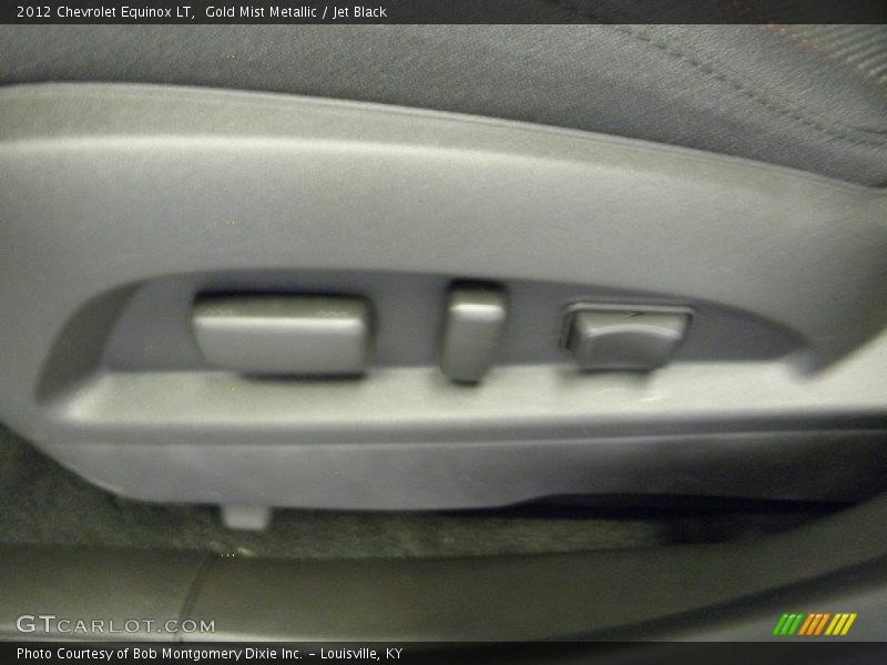 Gold Mist Metallic / Jet Black 2012 Chevrolet Equinox LT