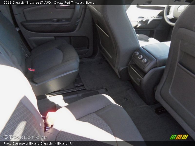 Crystal Red Tintcoat / Ebony 2012 Chevrolet Traverse LT AWD