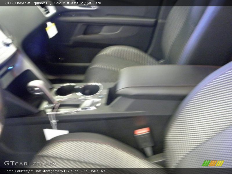 Gold Mist Metallic / Jet Black 2012 Chevrolet Equinox LT