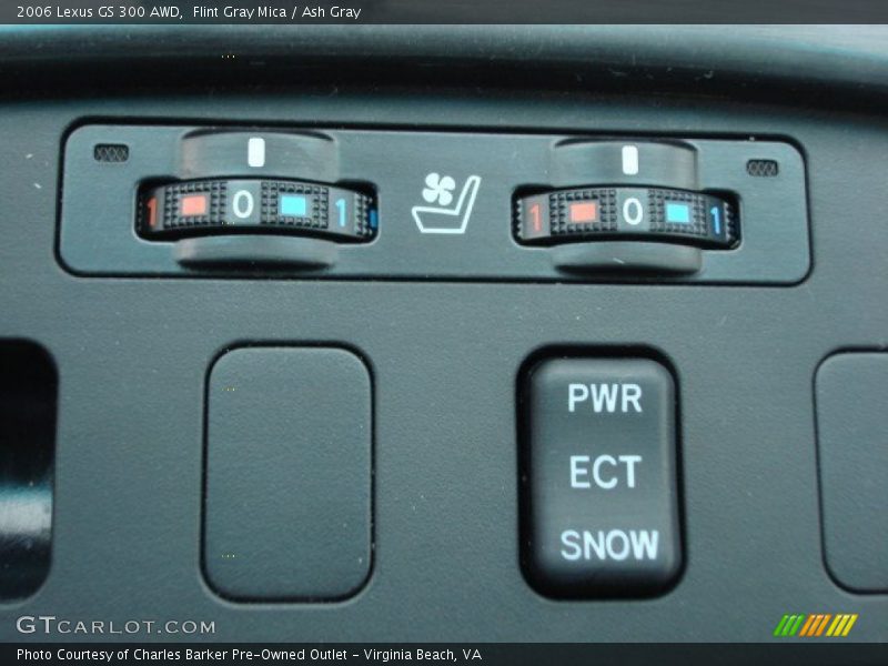 Flint Gray Mica / Ash Gray 2006 Lexus GS 300 AWD