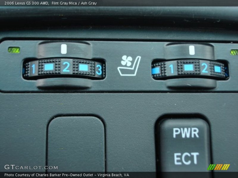 Flint Gray Mica / Ash Gray 2006 Lexus GS 300 AWD