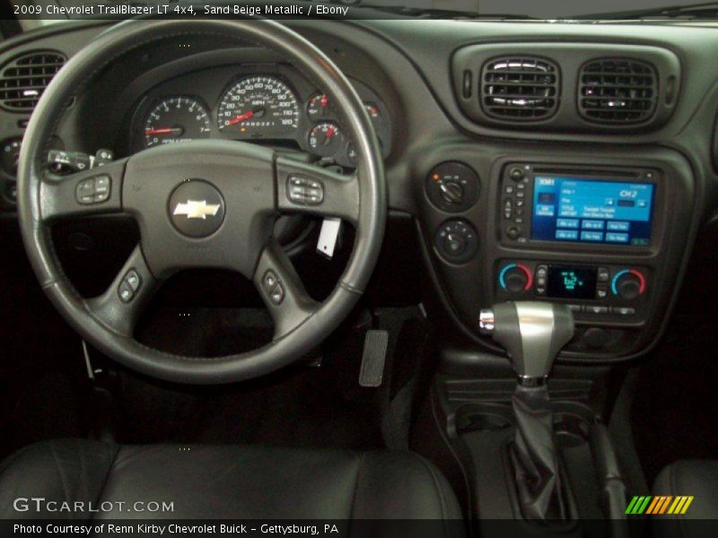 Dashboard of 2009 TrailBlazer LT 4x4