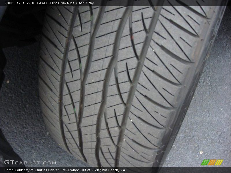 Flint Gray Mica / Ash Gray 2006 Lexus GS 300 AWD