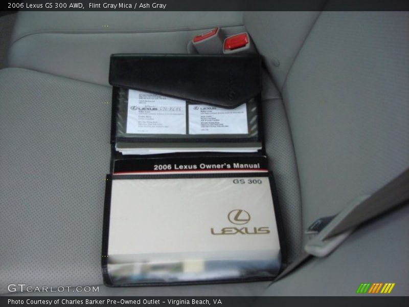 Flint Gray Mica / Ash Gray 2006 Lexus GS 300 AWD