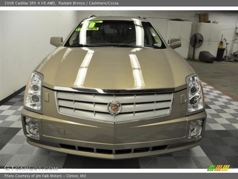 Radiant Bronze / Cashmere/Cocoa 2008 Cadillac SRX 4 V8 AWD