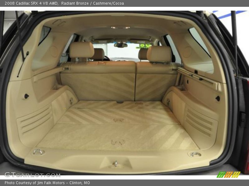 Radiant Bronze / Cashmere/Cocoa 2008 Cadillac SRX 4 V8 AWD