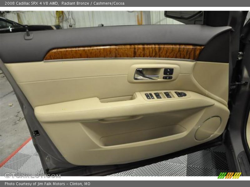Radiant Bronze / Cashmere/Cocoa 2008 Cadillac SRX 4 V8 AWD