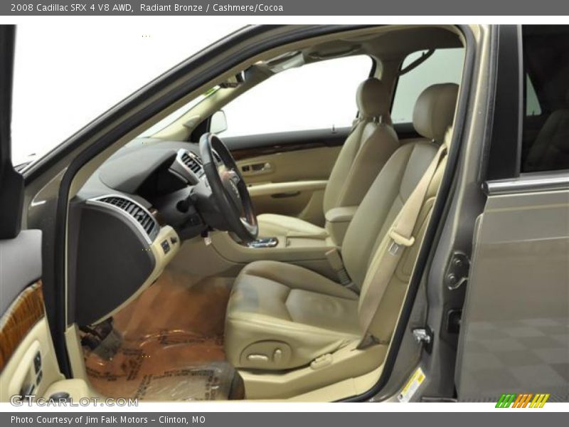 Radiant Bronze / Cashmere/Cocoa 2008 Cadillac SRX 4 V8 AWD
