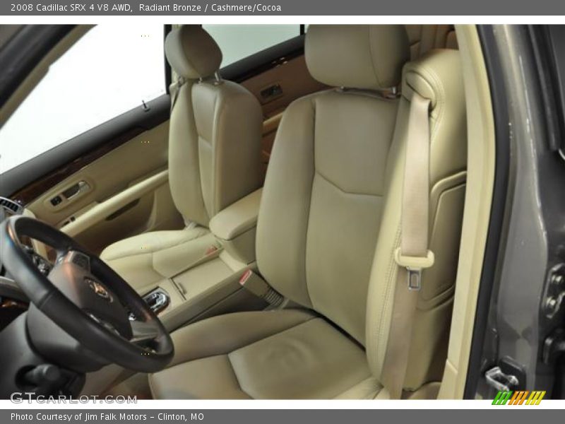 Radiant Bronze / Cashmere/Cocoa 2008 Cadillac SRX 4 V8 AWD