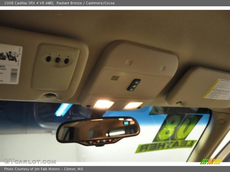 Radiant Bronze / Cashmere/Cocoa 2008 Cadillac SRX 4 V8 AWD