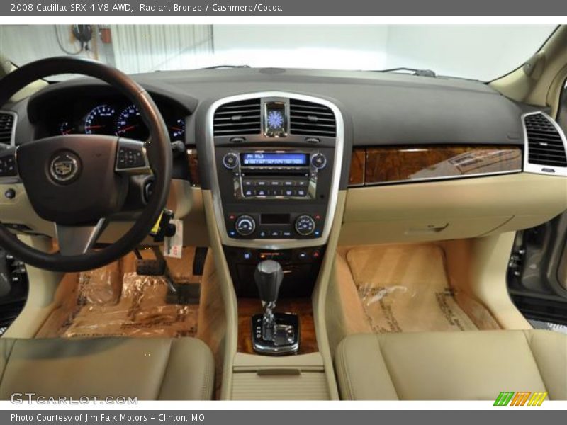 Radiant Bronze / Cashmere/Cocoa 2008 Cadillac SRX 4 V8 AWD