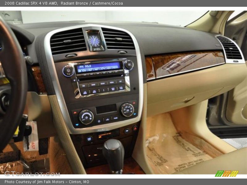 Radiant Bronze / Cashmere/Cocoa 2008 Cadillac SRX 4 V8 AWD