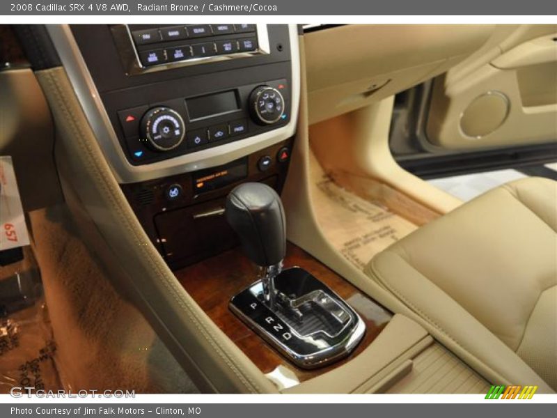 Radiant Bronze / Cashmere/Cocoa 2008 Cadillac SRX 4 V8 AWD
