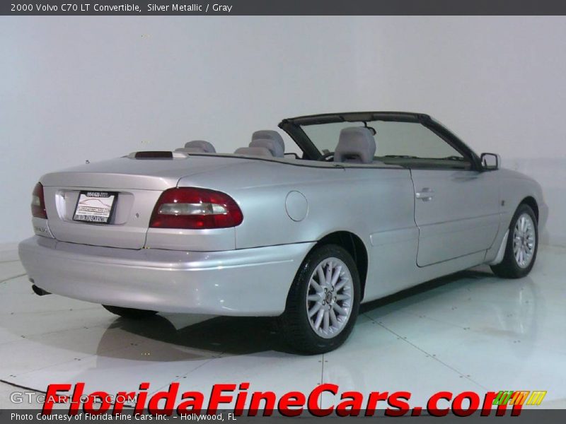 Silver Metallic / Gray 2000 Volvo C70 LT Convertible