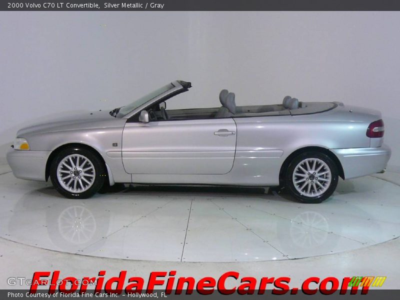 Silver Metallic / Gray 2000 Volvo C70 LT Convertible