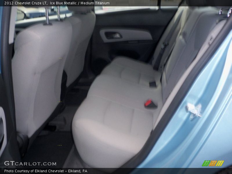 Ice Blue Metallic / Medium Titanium 2012 Chevrolet Cruze LT