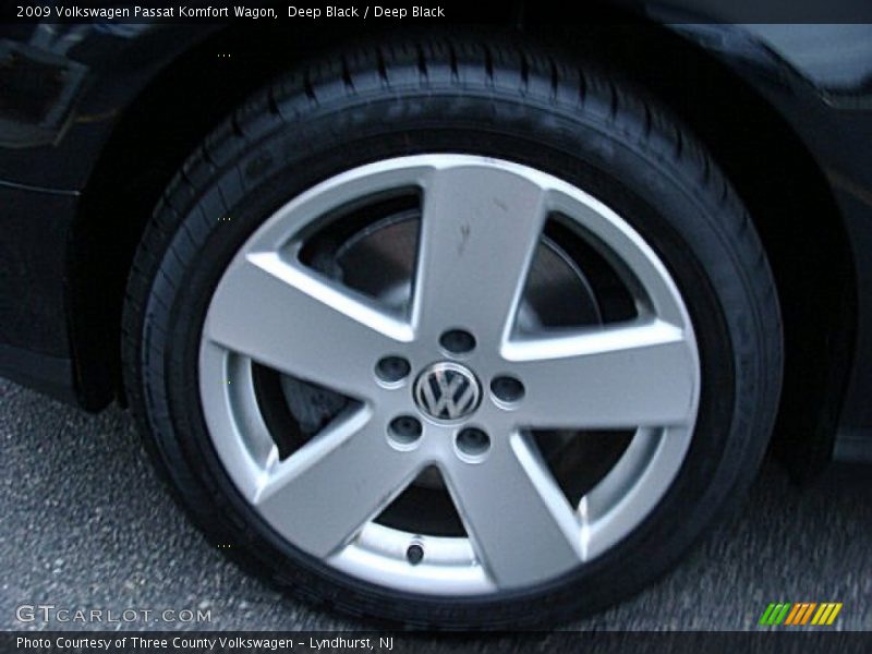 Deep Black / Deep Black 2009 Volkswagen Passat Komfort Wagon