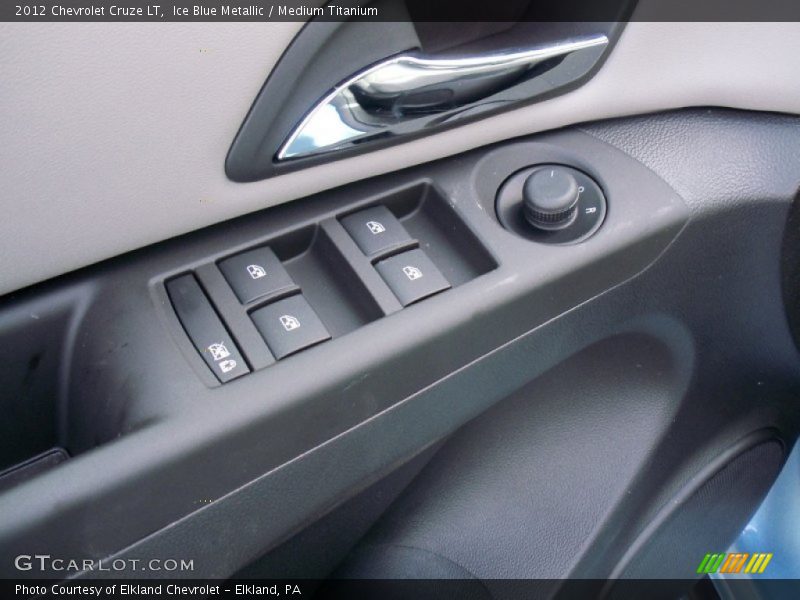 Ice Blue Metallic / Medium Titanium 2012 Chevrolet Cruze LT