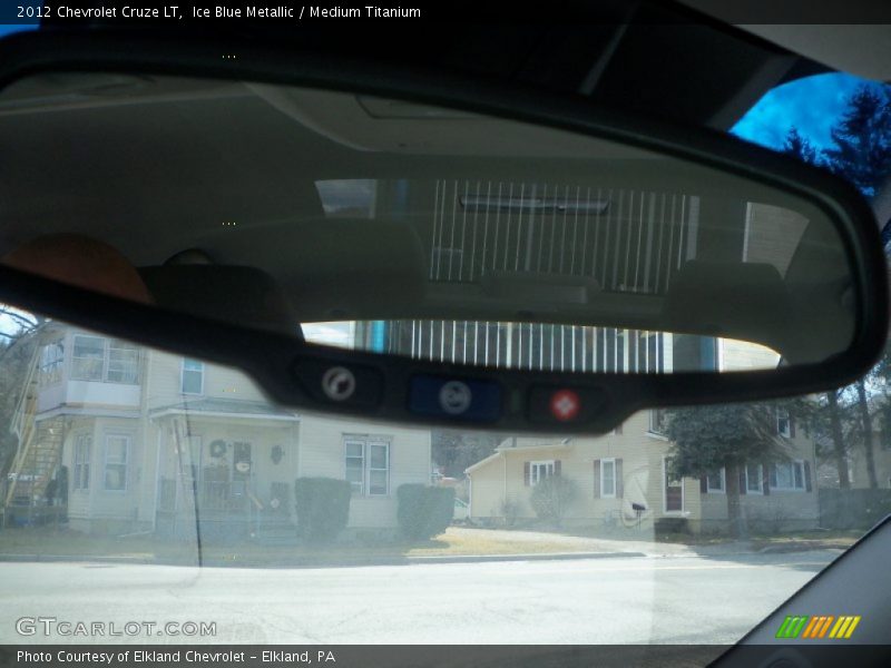 Ice Blue Metallic / Medium Titanium 2012 Chevrolet Cruze LT