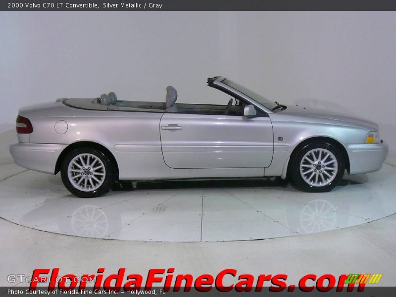 Silver Metallic / Gray 2000 Volvo C70 LT Convertible