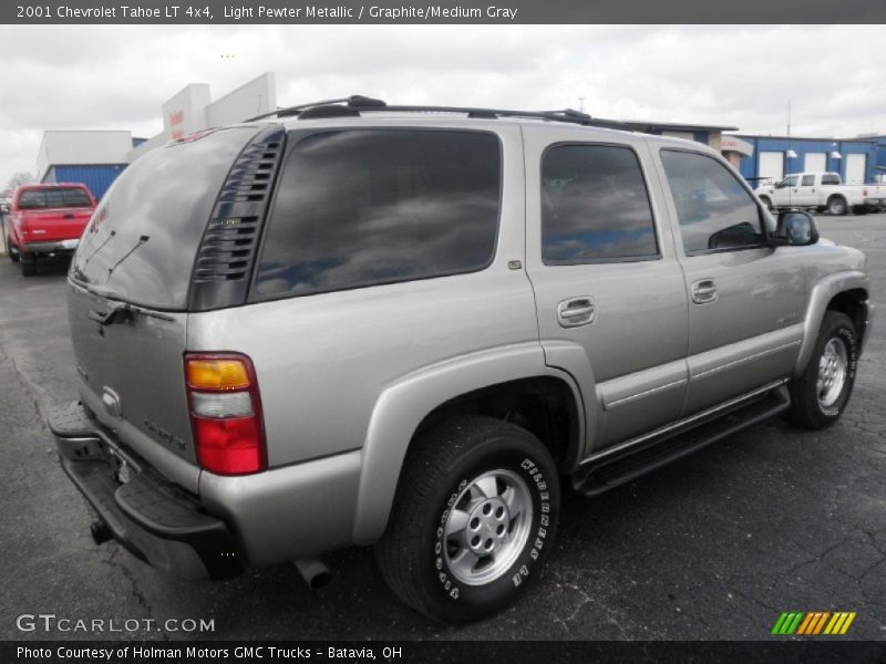 Light Pewter Metallic / Graphite/Medium Gray 2001 Chevrolet Tahoe LT 4x4