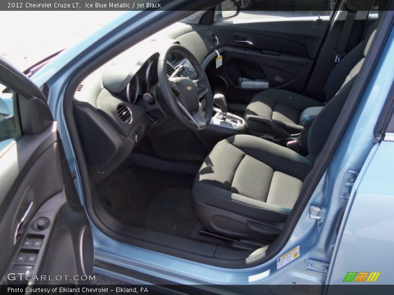 Ice Blue Metallic / Jet Black 2012 Chevrolet Cruze LT