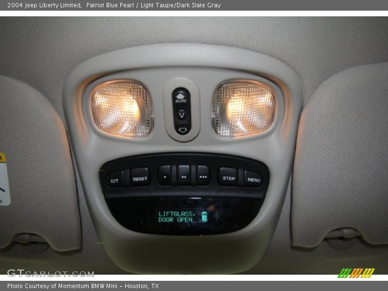 Patriot Blue Pearl / Light Taupe/Dark Slate Gray 2004 Jeep Liberty Limited