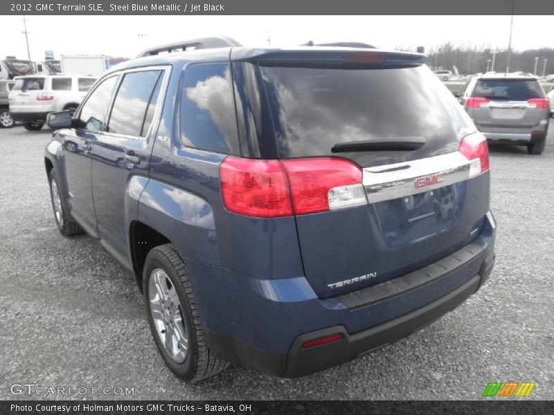 Steel Blue Metallic / Jet Black 2012 GMC Terrain SLE