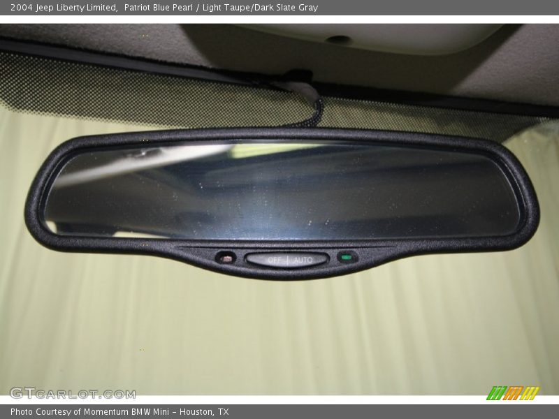 Patriot Blue Pearl / Light Taupe/Dark Slate Gray 2004 Jeep Liberty Limited