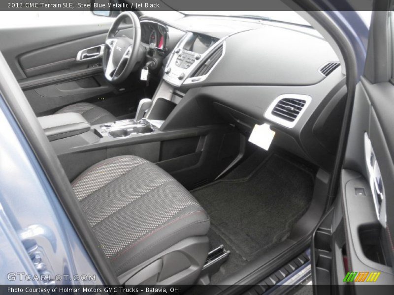 Steel Blue Metallic / Jet Black 2012 GMC Terrain SLE
