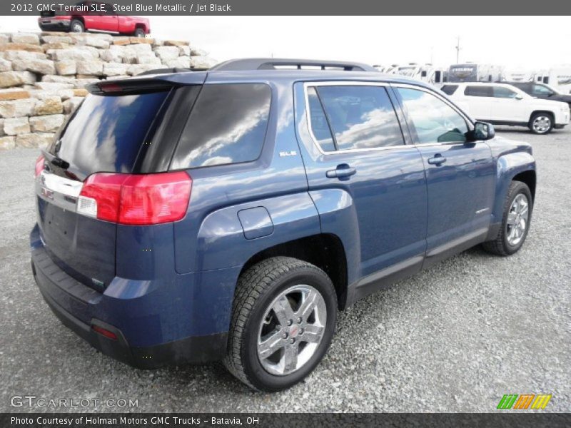 Steel Blue Metallic / Jet Black 2012 GMC Terrain SLE