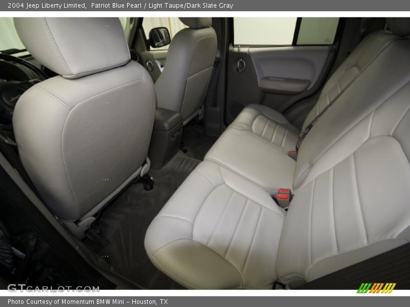 Patriot Blue Pearl / Light Taupe/Dark Slate Gray 2004 Jeep Liberty Limited