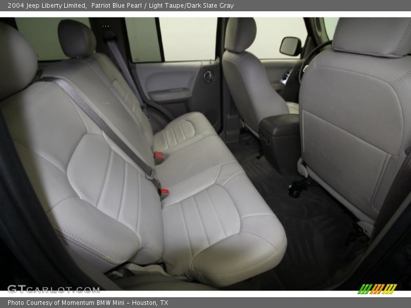 Patriot Blue Pearl / Light Taupe/Dark Slate Gray 2004 Jeep Liberty Limited