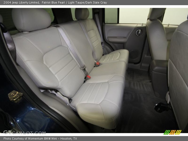 Patriot Blue Pearl / Light Taupe/Dark Slate Gray 2004 Jeep Liberty Limited