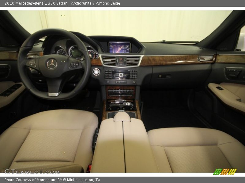 Arctic White / Almond Beige 2010 Mercedes-Benz E 350 Sedan