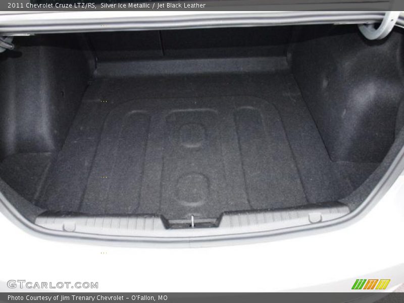 Silver Ice Metallic / Jet Black Leather 2011 Chevrolet Cruze LTZ/RS