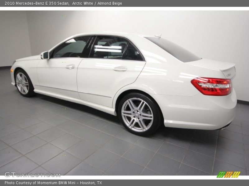 Arctic White / Almond Beige 2010 Mercedes-Benz E 350 Sedan