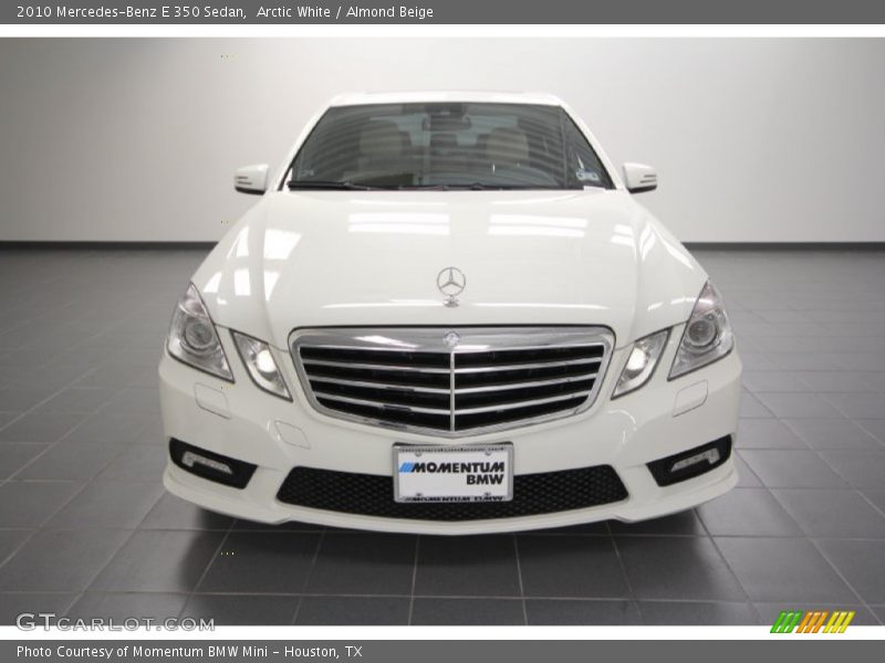 Arctic White / Almond Beige 2010 Mercedes-Benz E 350 Sedan