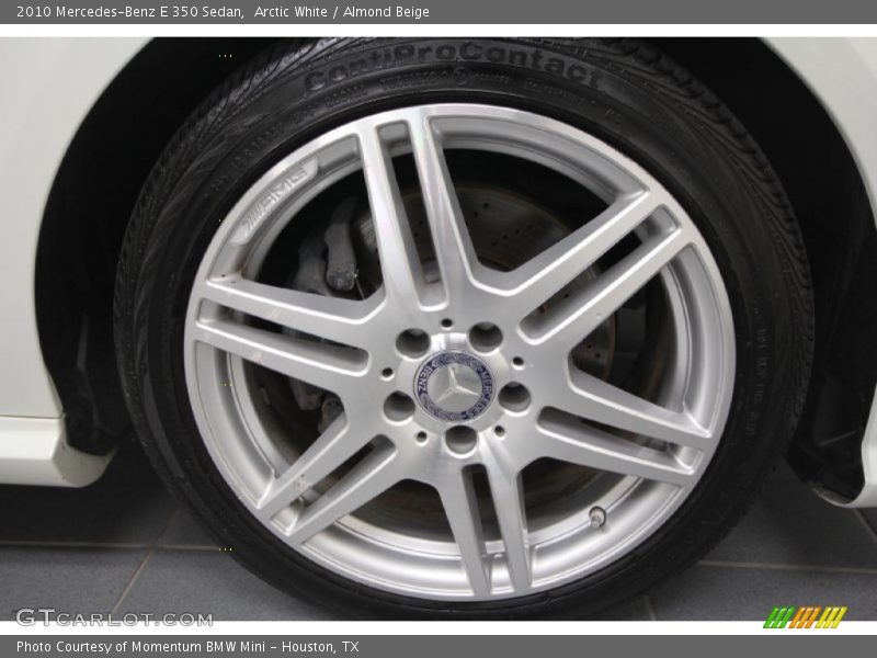 Arctic White / Almond Beige 2010 Mercedes-Benz E 350 Sedan