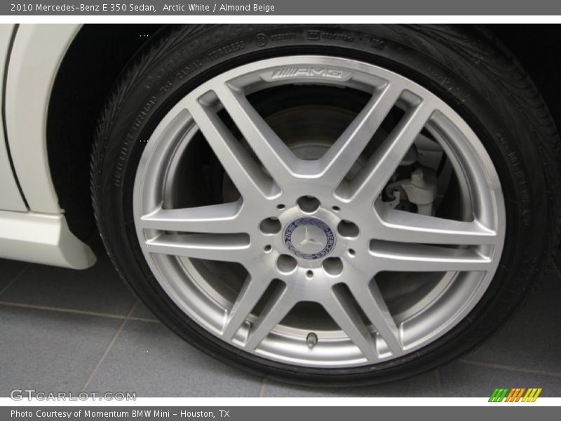 Arctic White / Almond Beige 2010 Mercedes-Benz E 350 Sedan