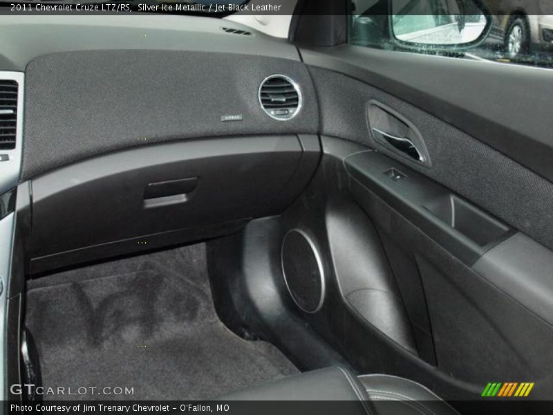 Silver Ice Metallic / Jet Black Leather 2011 Chevrolet Cruze LTZ/RS