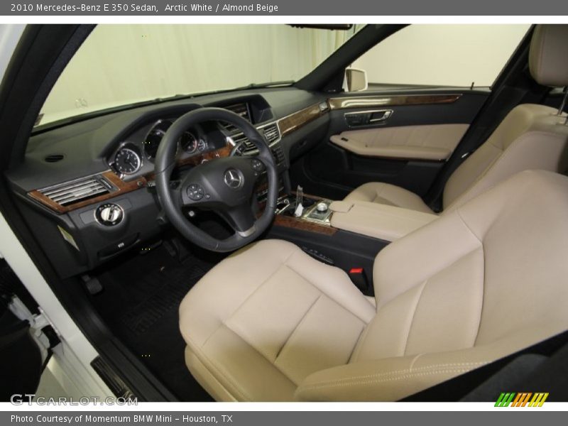 Arctic White / Almond Beige 2010 Mercedes-Benz E 350 Sedan