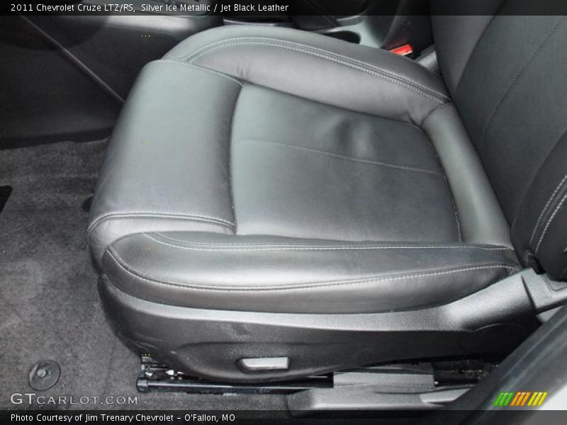 Silver Ice Metallic / Jet Black Leather 2011 Chevrolet Cruze LTZ/RS