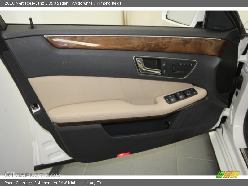 Arctic White / Almond Beige 2010 Mercedes-Benz E 350 Sedan