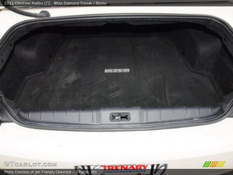 White Diamond Tricoat / Ebony 2011 Chevrolet Malibu LTZ
