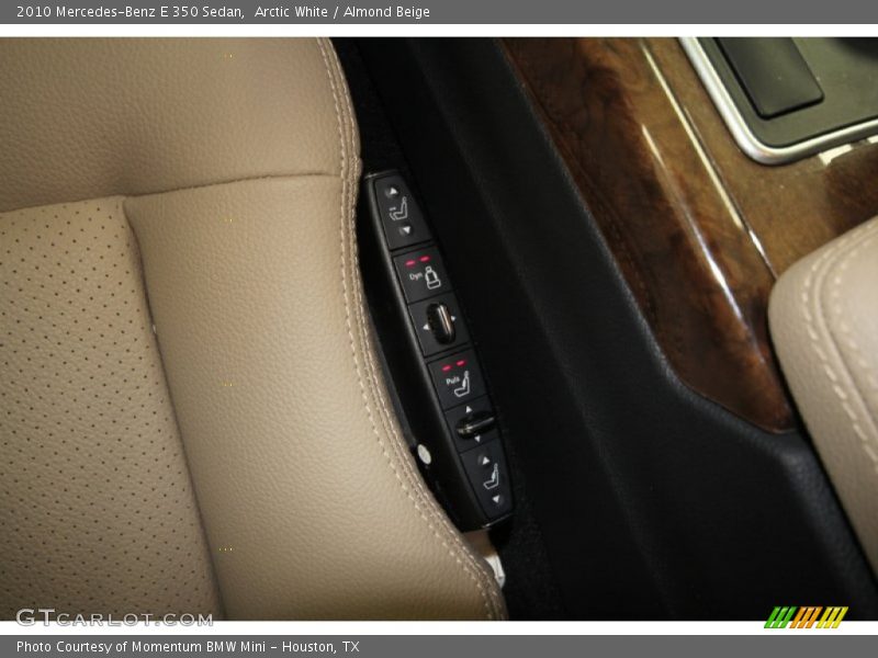 Arctic White / Almond Beige 2010 Mercedes-Benz E 350 Sedan