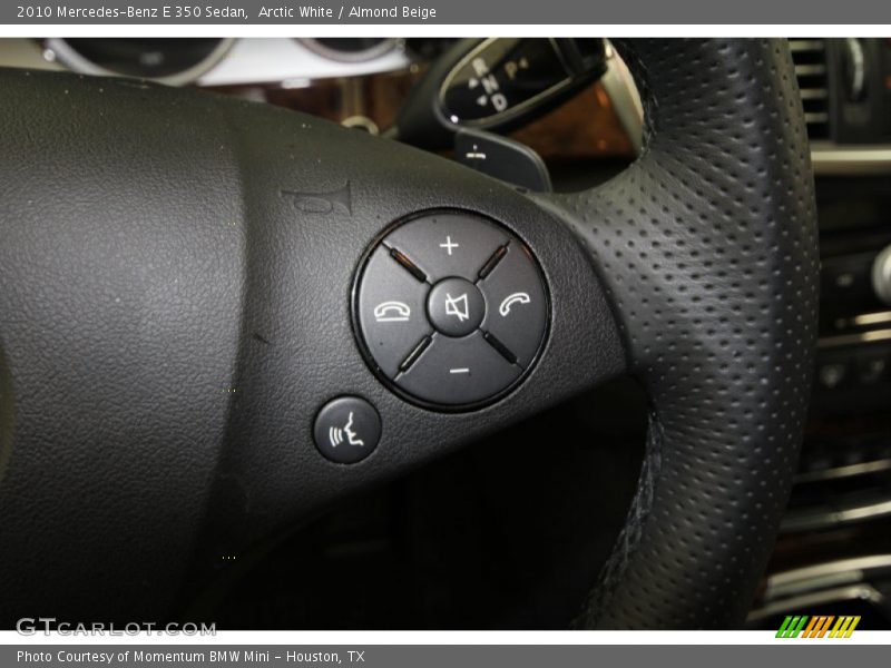 Arctic White / Almond Beige 2010 Mercedes-Benz E 350 Sedan