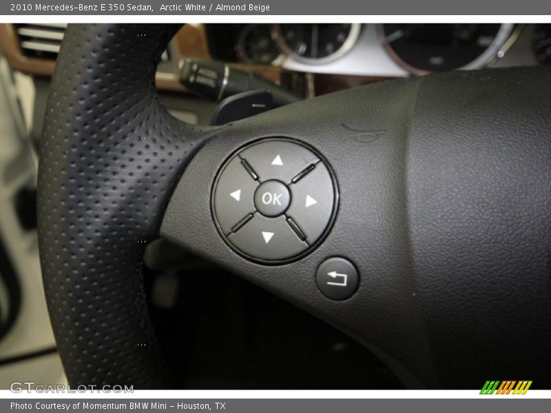 Arctic White / Almond Beige 2010 Mercedes-Benz E 350 Sedan
