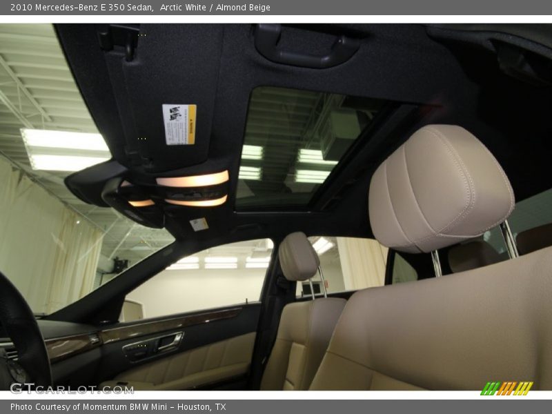 Arctic White / Almond Beige 2010 Mercedes-Benz E 350 Sedan