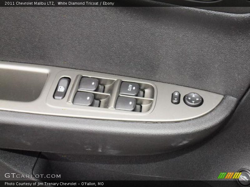 White Diamond Tricoat / Ebony 2011 Chevrolet Malibu LTZ